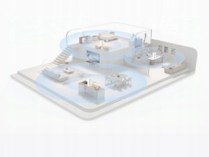 Zestaw HUAWEI Router WiFi Mesh 3 Wi-Fi 6 AX3000 3000 Mb/s 3sztuki 3