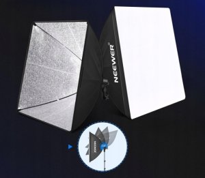 Zestaw studyjny Neewer NK102 Zestaw oświetlenia ciągłego z tłem stojak lampy LED 5700K 800W 4