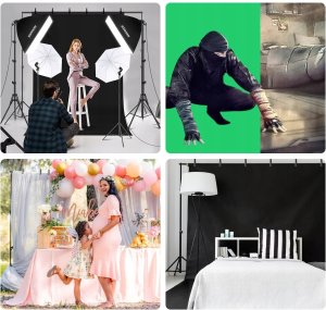 Zestaw studyjny Neewer NK102 Zestaw oświetlenia ciągłego z tłem stojak lampy LED 5700K 800W 7