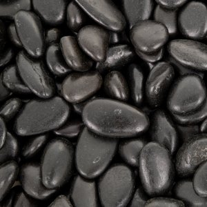 vidaXL Kamienie polerowane Black Pebble 20-30 mm do akwarium terrarium, 10kg/OPAK 3