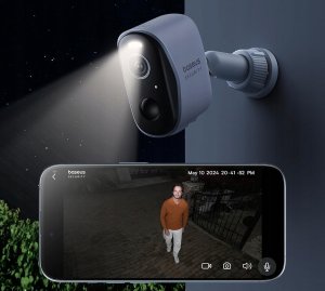 Kamera IP Zhejiang Baseus Security N1-2 Zestaw kamer monitorujących z panelami słonecznymi 16GB eMMC 7