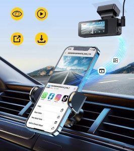 GKU D700 Kamera samochodowa przód i tył 4K/2,5K karta SD 64 GB GPS 5G 3