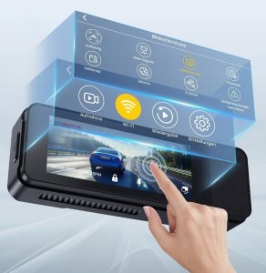 GKU D700 Kamera samochodowa przód i tył 4K/2,5K karta SD 64 GB GPS 5G 6