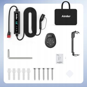 AIMILER Wallbox stacja ładująca 22 kW aplikacja 3-fazowa 400V 16-32 A 7m 2