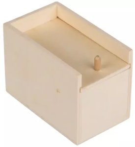 Wyskakujący Pająk z Drewnianego Pudełka - Psikus na Halloween 2