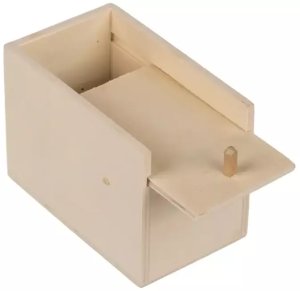 Wyskakujący Pająk z Drewnianego Pudełka - Psikus na Halloween 3