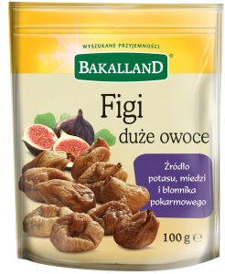bakalland Figi suszone BAKALLAND, całe owoce, 100g 3