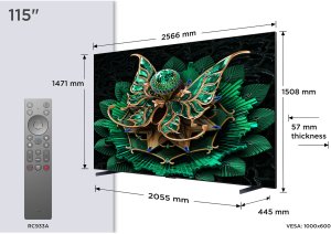 Telewizor TCL 115C7K Mini LED 115" 4K Ultra HD Google TV 5