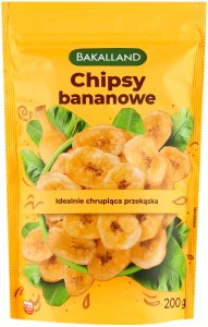 bakalland Chipsy bananowe BAKALLAND, 200g 2