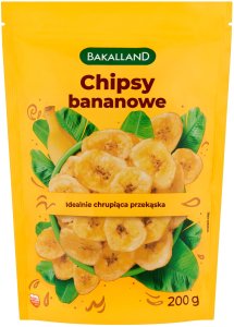 bakalland Chipsy bananowe BAKALLAND, 200g 4