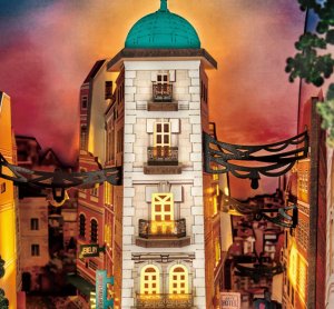 Robotime Drewniane Puzzle Model Książkowy Zakątek 3D DIY 5