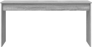 vidaXL Stojak na keyboard Szary Sonoma 130 x 32 x 64 cm 5