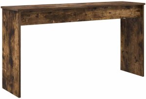 vidaXL Stojak na keyboard Dąb wędzony 120 x 32 x 64 cm 2