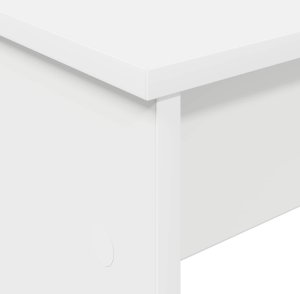 vidaXL Stojak na keyboard Biały 120 x 32 x 64 cm 8