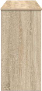 vidaXL Stojak na keyboard Dąb Sonoma 120 x 32 x 64 cm 6