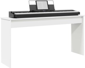 vidaXL Stojak na keyboard Biały 130 x 32 x 64 cm 3