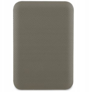 Powerbank indukcyjny Guess Grained       Triangle 5000mAh 15W USB-C MagSafe brązowy 3