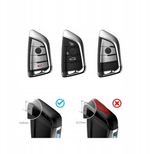 SPIGEN BK100 BMW KEY FOB CASE BLACK 11