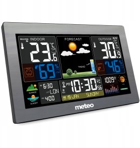 STACJA POGODOWA Z DCF METEO SP96 POGODYNKA 12