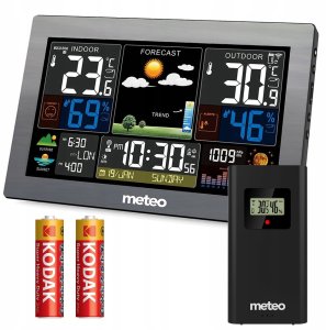 STACJA POGODOWA Z DCF METEO SP96 POGODYNKA 5