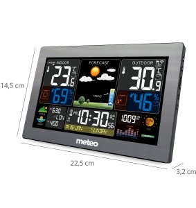 STACJA POGODOWA Z DCF METEO SP96 POGODYNKA 7