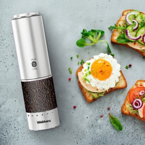 MŁYNEK DO PIEPRZU I SOLI ELEKTRYCZNY AKUMULATOROWY USB MŁYNEK DO SOLI 3