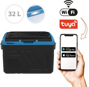 LODÓWKA KOMPRESOROWA ZAMRAŻARKA TURYSTYCZNA SAMOCHODOWA 12V/230V 32L SMART 7