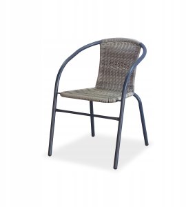 ZESTAW MEBLI OGRODOWYCH STOLIK KRZESŁA KOMPLET MEBLI TARAS Z TECHNORATANU 8