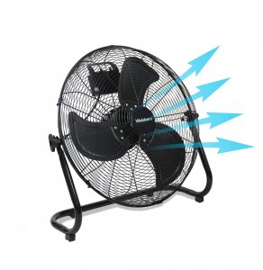 WENTYLATOR Cyrkulator Powietrza PODŁOGOWY DUŻY Wiatrak 50 cm WEBBER CICHY 3