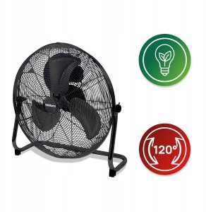 WENTYLATOR Cyrkulator Powietrza PODŁOGOWY DUŻY Wiatrak 50 cm WEBBER CICHY 4