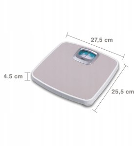 MECHANICZNA WAGA ŁAZIENKOWA KLASYCZNA ANALOGOWA DO 130KG IZ9202 3