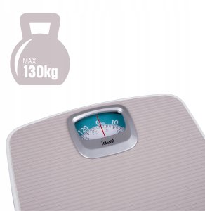 MECHANICZNA WAGA ŁAZIENKOWA KLASYCZNA ANALOGOWA DO 130KG IZ9202 4