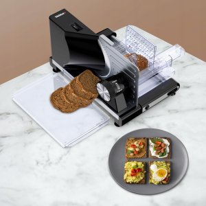 Krajalnica Webber KRAJALNICA ELEKTRYCZNA WEBBER INOX 160W DO CHLEBA WĘDLIN SERA REGULACJA 5
