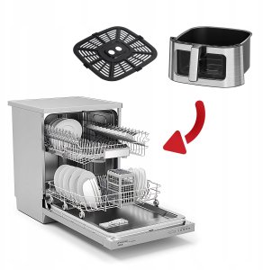 FRYTKOWNICA BEZTŁUSZCZOWA AIR FRYER 8,8L NIEPRZYWIERAJĄCA WEBBER 10 P 2200W 6