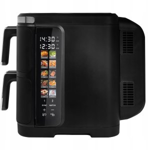 FRYTKOWNICA PODWÓJNA PIONOWA BEZTŁUSZCZOWA AIR FRYER 2800W 11L XXL WEBBER 15