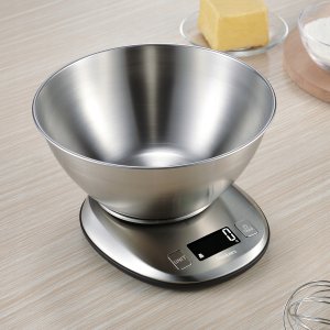 Waga kuchenna Webber Waga kuchenna WEBBER EK4390 INOX stal nierdzewna LCD 5kg 1g misa tarowanie 3