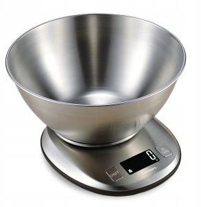 Waga kuchenna Webber Waga kuchenna WEBBER EK4390 INOX stal nierdzewna LCD 5kg 1g misa tarowanie 4