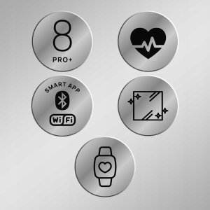 Waga Łazienkowa Analityczna 57 Parametrów Apple Health, Google Fit, WIFI 5