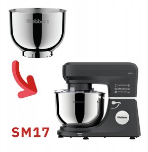 Misa INOX 6L do robota Webber SM17 - Oryginalna misa, pojemna, zamienna 2