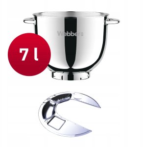 Robot kuchenny planetarny Webber SM17 2700W misa 7L mikser wielofunkcyjny 11