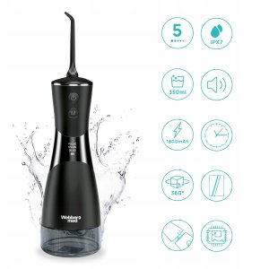 IRYGATOR DO ZĘBÓW BEZPRZEWODOWY DENTYSTYCZNY MOCNY 6 DYSZ 5 TRYBÓW WEBBER 13