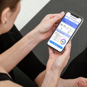 Waga łazienkowa Webber Waga Łazienkowa Analityczna 57 Parametrów Apple Health, Google Fit, WIFI 10