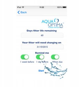 Dzbanek filtrujący Aqua Optima Dzbanek do wody 2,8l 4