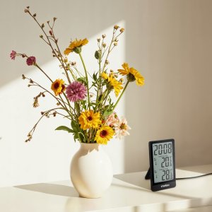 Stacja Pogodowa Termometr zewnętrzny pokojowy wewnętrzny METEO SP111C 6