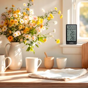 Stacja Pogodowa Termometr zewnętrzny pokojowy wewnętrzny METEO SP111C 7