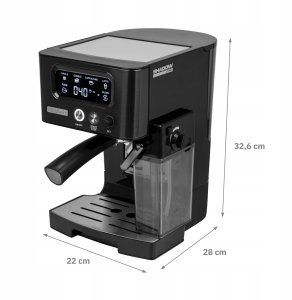 EKSPRES DO KAWY CIŚNIENIOWY KOLBOWY PÓŁAUTOMATYCZNY WEBBER 15 BAR M5 14