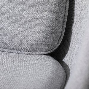 Fotel tapicerowany nowoczesny z 2 poduszkami 9