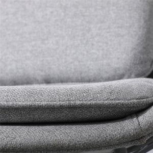 Fotel tapicerowany nowoczesny z 2 poduszkami 10