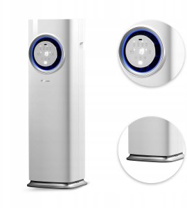 Klimatyzator przenośny cichy 3w1 Webber 1,7kW WiFi Pompa ciepła grzanie 7