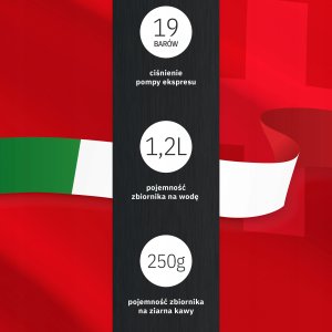 EKSPRES DO KAWY CIŚNIENIOWY AUTOMATYCZNY WEBBER 19 BAR A7 VENETO 12